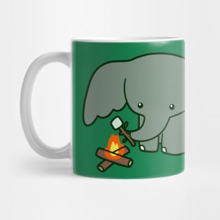 Campfire Elephant Mug